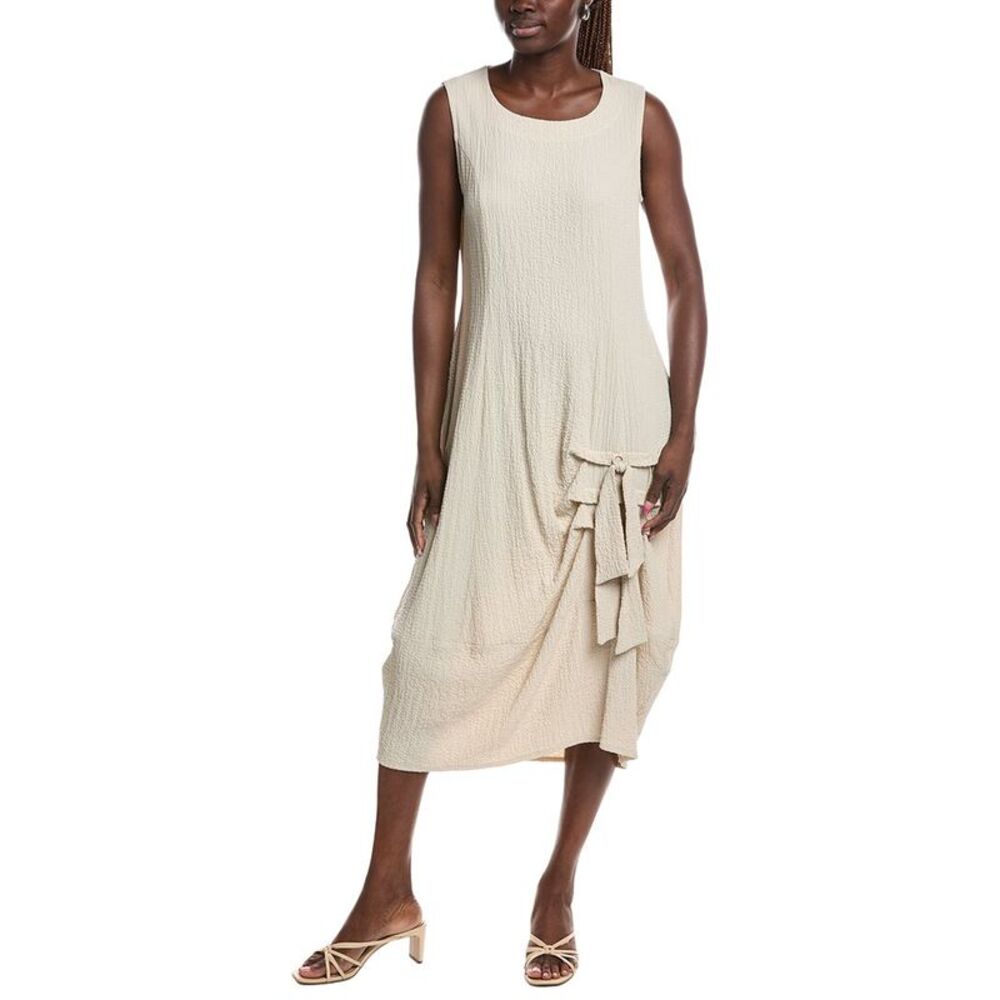 Joseph Ribkoff Womens  Midi Dress, Beige